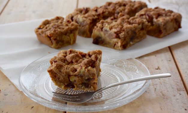 Appelkruimelcake