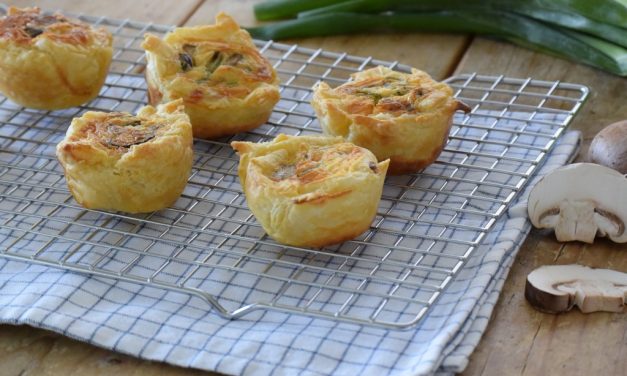 Vegetarische mini quiche