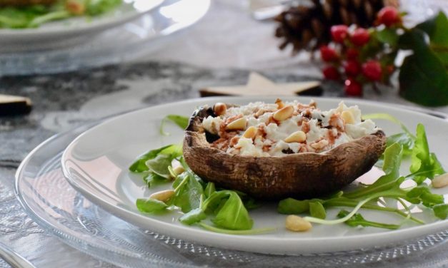 Gevulde champignons