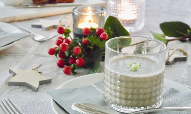 Kerstdiner: champignonsoep