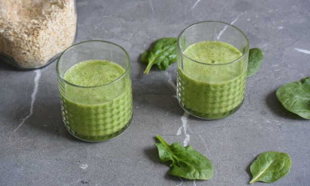 Groene ontbijt smoothie