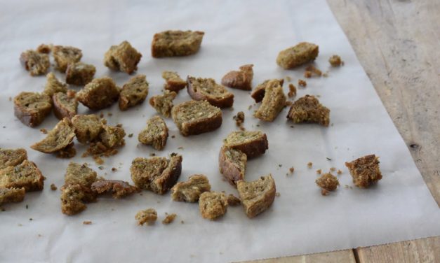 Zelf croutons maken