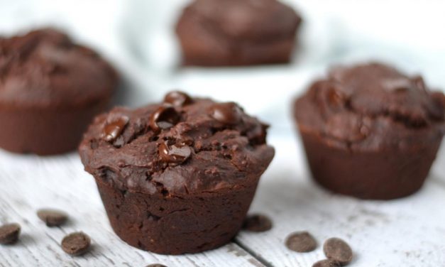 Vegan chocolade muffins