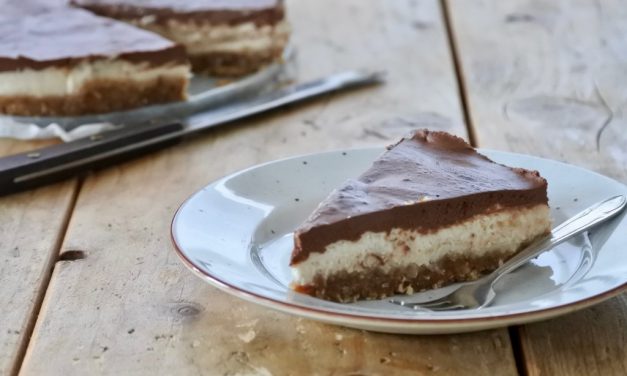 Bounty taart uit het boek Easy vegan