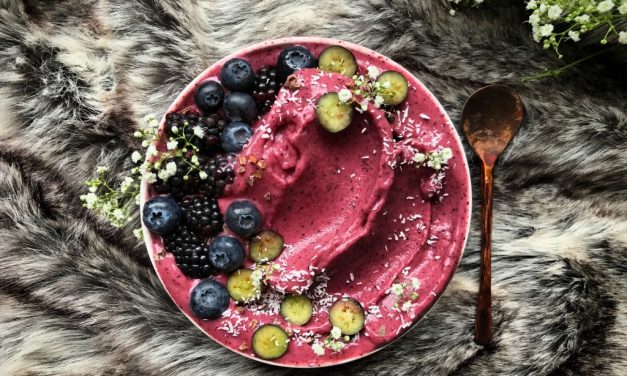 Blueberry ontbijtijs