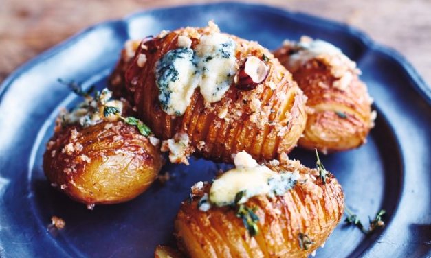 Hasselback potatoes van Jamie Oliver