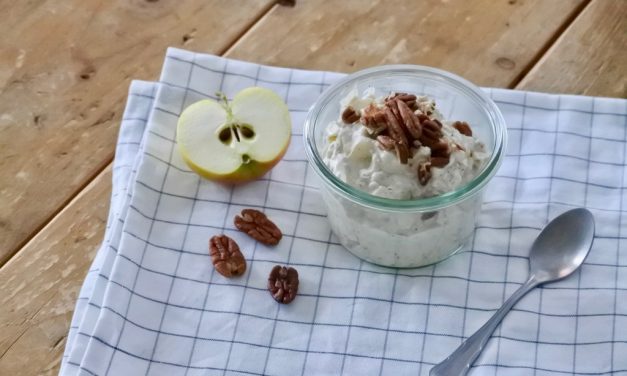 Overnight oats met appel en kwark