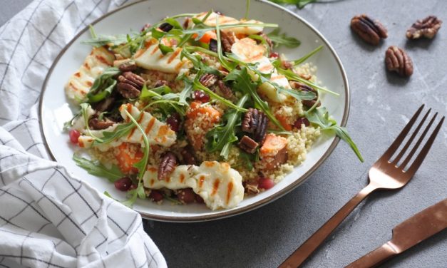 Couscoussalade met granaatappel