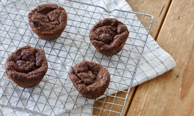 Chocolade bananen muffins