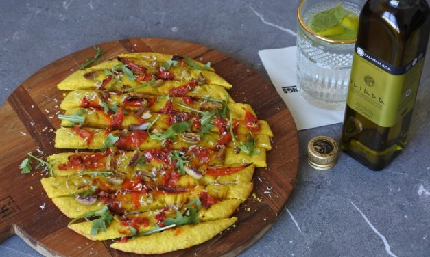 Crostini van pizza