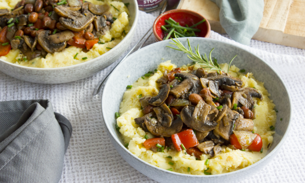 Vegetarische stoofpot met bonen