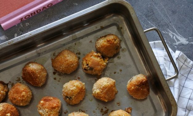 Krokante kikkererwtenballetjes uit het kookboek Zondag