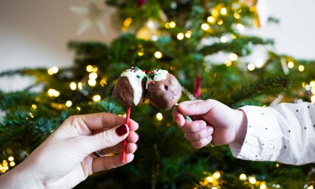 Chocolade kerstballen