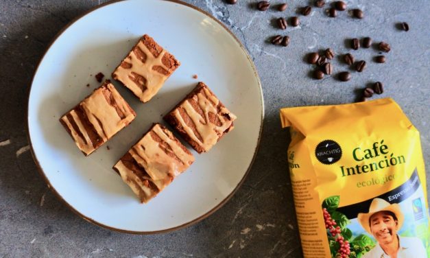 Koffiebrownies met koffieglazuur