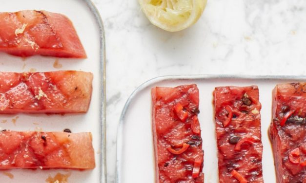 Gegrilde watermeloen (BBQ Recept)