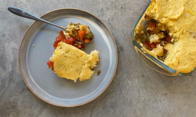 Vegan shepherd’s pie