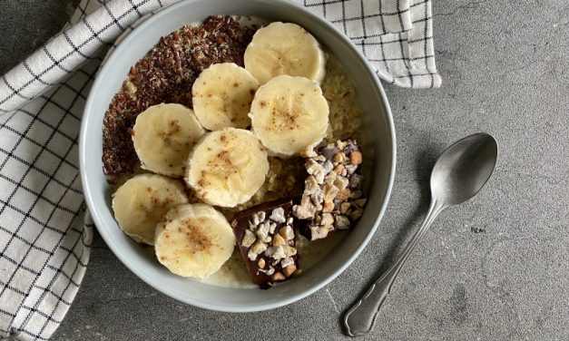 Havermoutpap met banaan